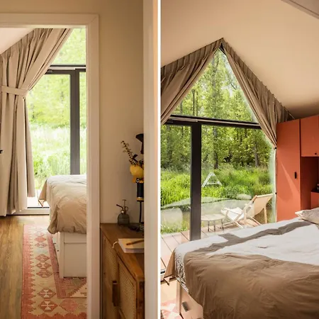 Tiny House With Terrace In - Tuin Keet - 38 펜션 Oud Ade