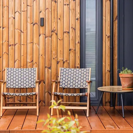 Tiny House With Terrace In - Tuin Keet - 38 펜션 Oud Ade